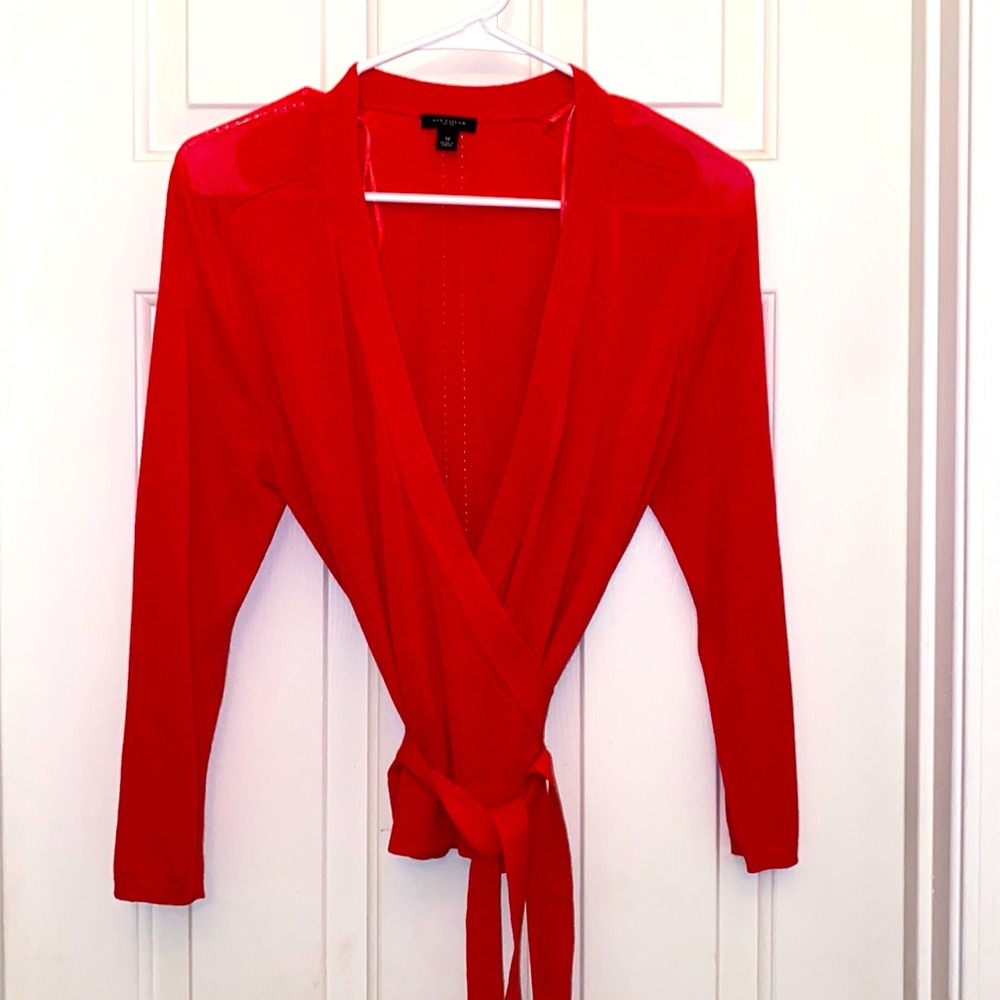 Ann Taylor Coral sweater